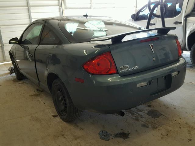 1G2AL18H497136801 - 2009 PONTIAC G5 GREEN photo 3