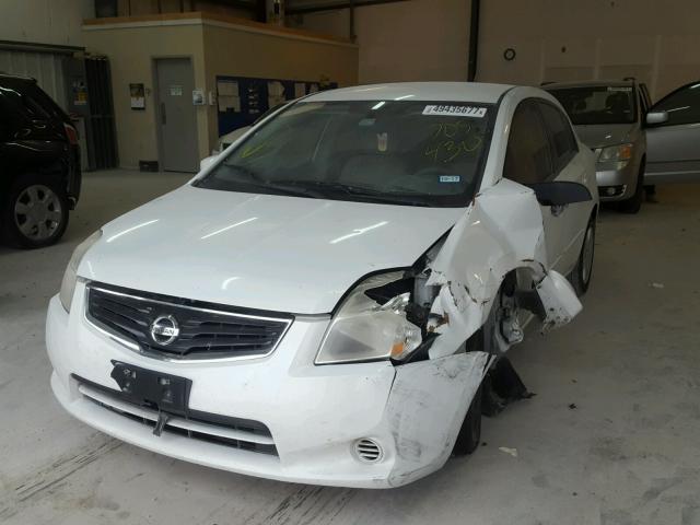 3N1AB6AP3AL705430 - 2010 NISSAN SENTRA 2.0 WHITE photo 2