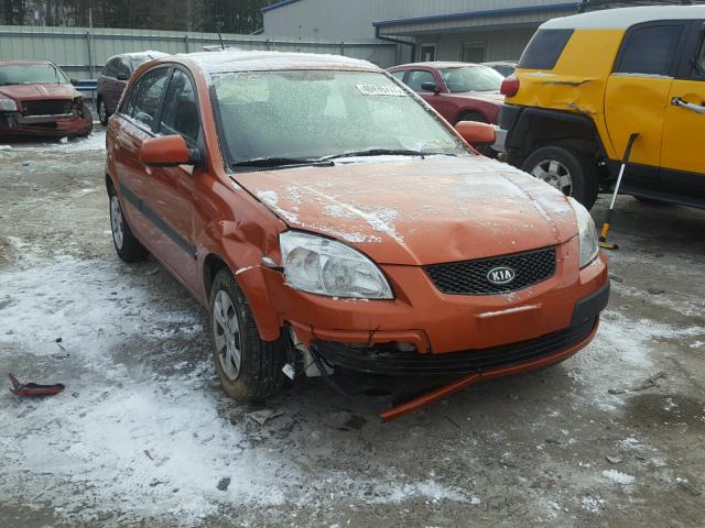 KNADE243796587209 - 2009 KIA RIO 5 SX ORANGE photo 1