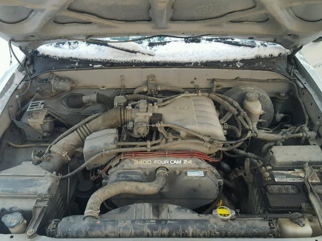 5TEWN72N24Z386066 - 2004 TOYOTA TACOMA XTR GRAY photo 7