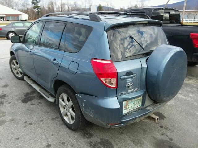 JTMBK31V586042560 - 2008 TOYOTA RAV4 LIMIT BLUE photo 3