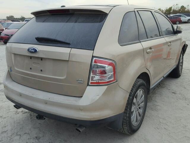 2FMDK49CX7BB52744 - 2007 FORD EDGE SEL P GOLD photo 4