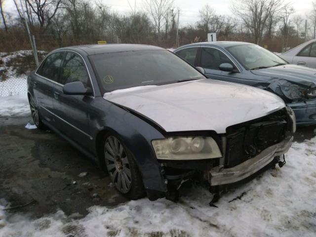 WAUML44E14N006918 - 2004 AUDI A8 L QUATT BLUE photo 1