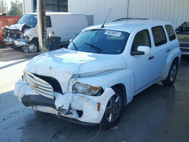 3GNCA23B29S577144 - 2009 CHEVROLET HHR LT WHITE photo 2