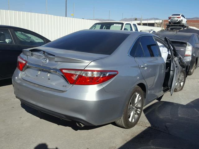 4T1BF1FK8GU538109 - 2016 TOYOTA CAMRY LE SILVER photo 4