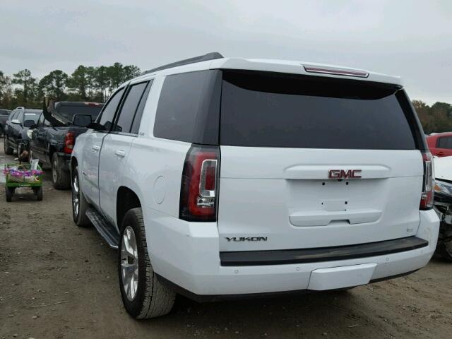 1GKS1AKC4HR154659 - 2017 GMC YUKON SLE WHITE photo 3