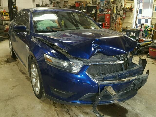 1FAHP2H83DG134931 - 2013 FORD TAURUS SEL BLUE photo 1