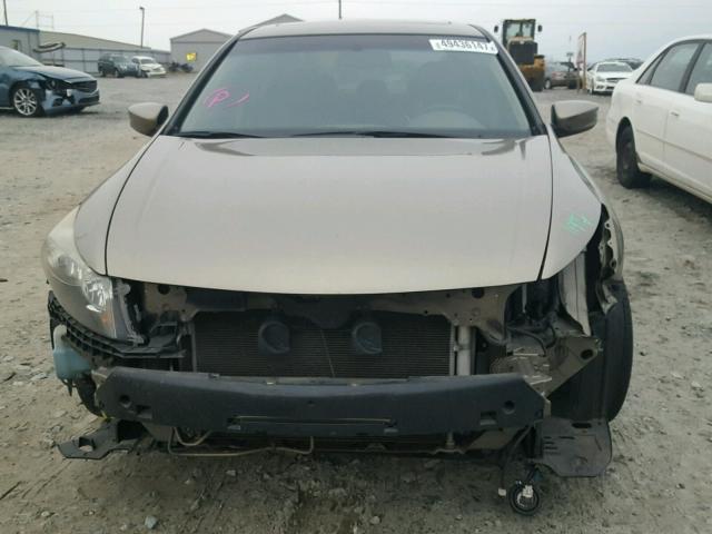 1HGCP2F86AA006190 - 2010 HONDA ACCORD EXL GOLD photo 9