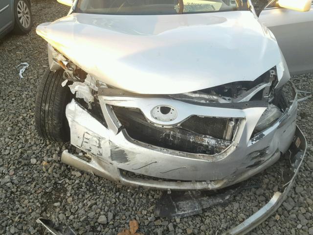 4T1BE46K59U288206 - 2009 TOYOTA CAMRY BASE SILVER photo 7