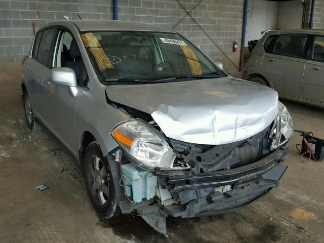 3N1BC13E97L441655 - 2007 NISSAN VERSA S SILVER photo 1