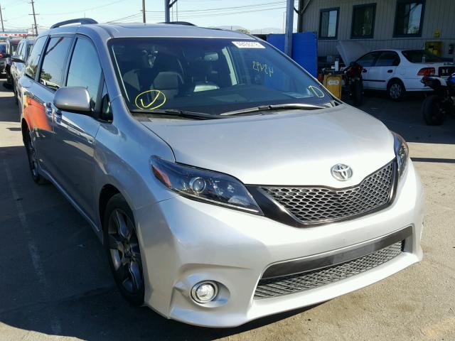 5TDXK3DC9FS656699 - 2015 TOYOTA SIENNA SPO SILVER photo 1