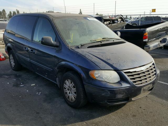 2A4GP44R27R278158 - 2007 CHRYSLER TOWN & COU BLUE photo 1