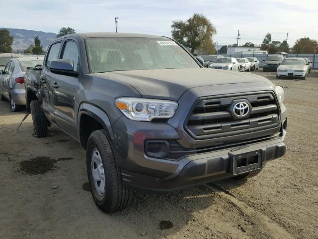 3TMCZ5AN9HM060040 - 2017 TOYOTA TACOMA DOU GRAY photo 1