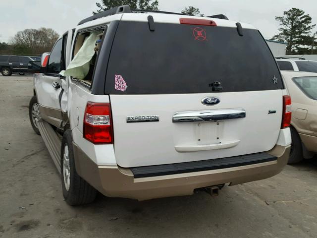 1FMJK1H53DEF53248 - 2013 FORD EXPEDITION WHITE photo 3