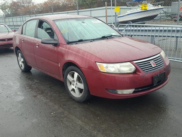 1G8AL58FX6Z128746 - 2006 SATURN ION LEVEL MAROON photo 1