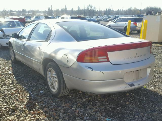 2B3HD46R1YH127417 - 2000 DODGE INTREPID SILVER photo 3