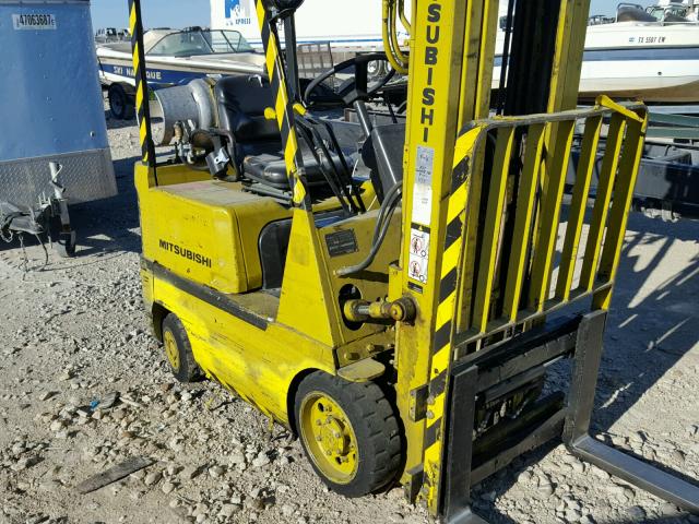 AF81A51131 - 1983 MITSUBISHI FORKLIFT YELLOW photo 1