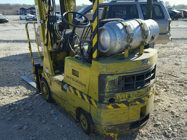 AF81A51131 - 1983 MITSUBISHI FORKLIFT YELLOW photo 3