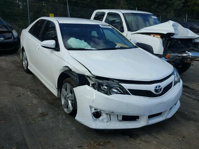 4T1BF1FK6CU559163 - 2012 TOYOTA CAMRY BASE WHITE photo 1