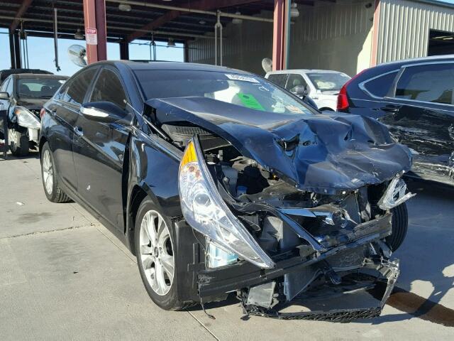 5NPEC4AC8BH012299 - 2011 HYUNDAI SONATA SE BLACK photo 1