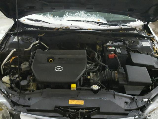 1YVHP80C865M18707 - 2006 MAZDA 6 I BLACK photo 7