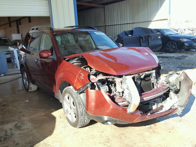 JF2SH64689H794734 - 2009 SUBARU FORESTER 2 BURGUNDY photo 1