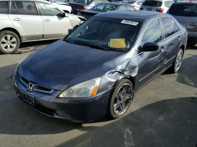 1HGCM66543A035745 - 2003 HONDA ACCORD EX CHARCOAL photo 2