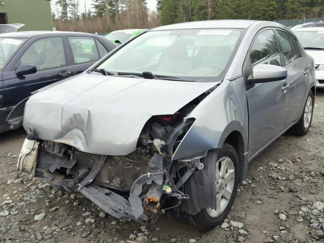 3N1AB61E37L689060 - 2007 NISSAN SENTRA 2.0 SILVER photo 2