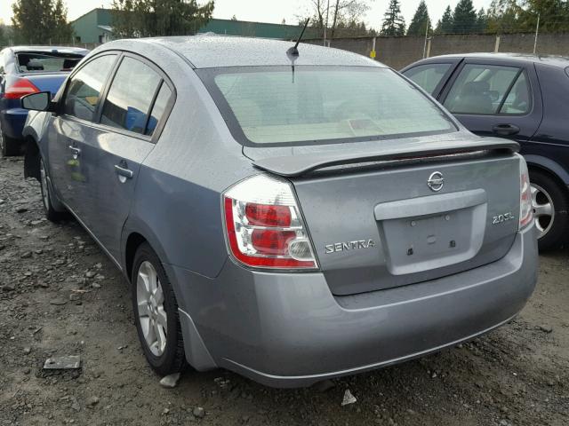 3N1AB61E37L689060 - 2007 NISSAN SENTRA 2.0 SILVER photo 3