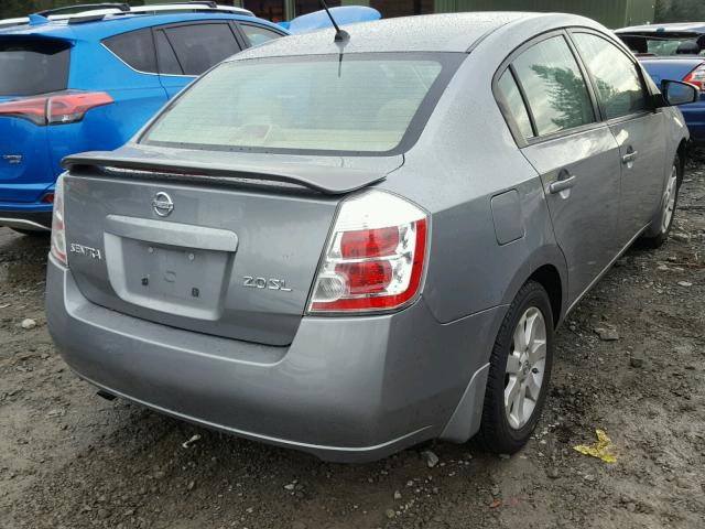 3N1AB61E37L689060 - 2007 NISSAN SENTRA 2.0 SILVER photo 4