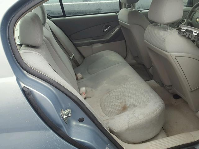 1G1ZS57FX7F269812 - 2007 CHEVROLET MALIBU LS GRAY photo 6