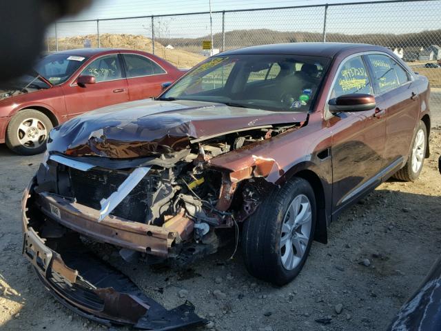 1FAHP2EW5AG149929 - 2010 FORD TAURUS SEL BROWN photo 2