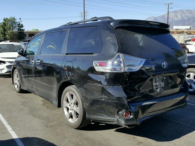 5TDXK3DC0DS390695 - 2013 TOYOTA SIENNA SPO BLACK photo 3