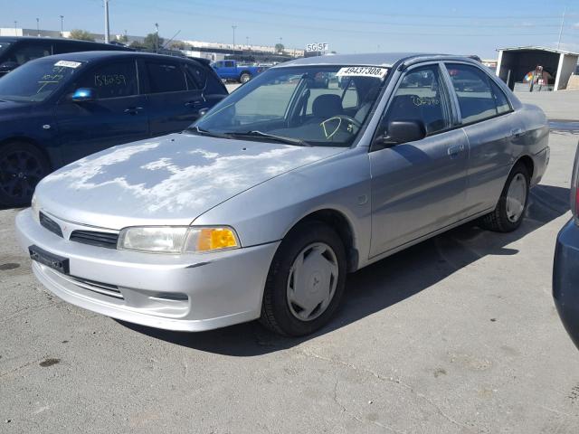 JA3AY36C6VU045989 - 1997 MITSUBISHI MIRAGE LS SILVER photo 2