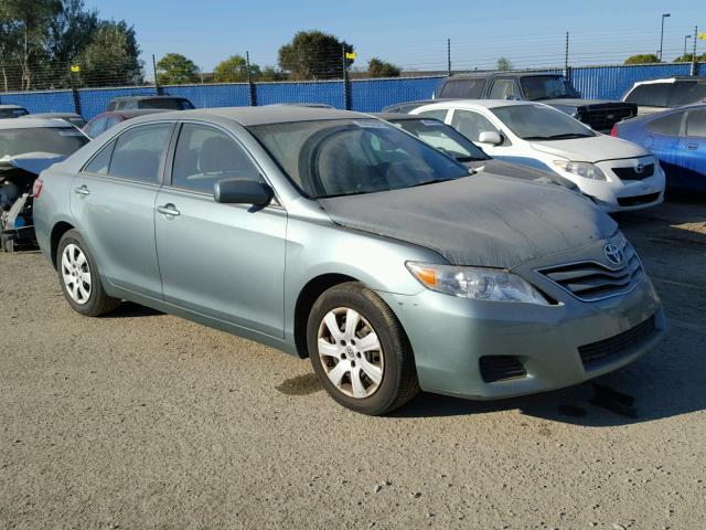 4T1BK3EKXBU612101 - 2011 TOYOTA CAMRY SE GREEN photo 1