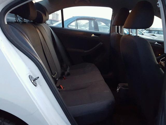 3VW2K7AJXCM387352 - 2012 VOLKSWAGEN JETTA BASE 白色 照片 6