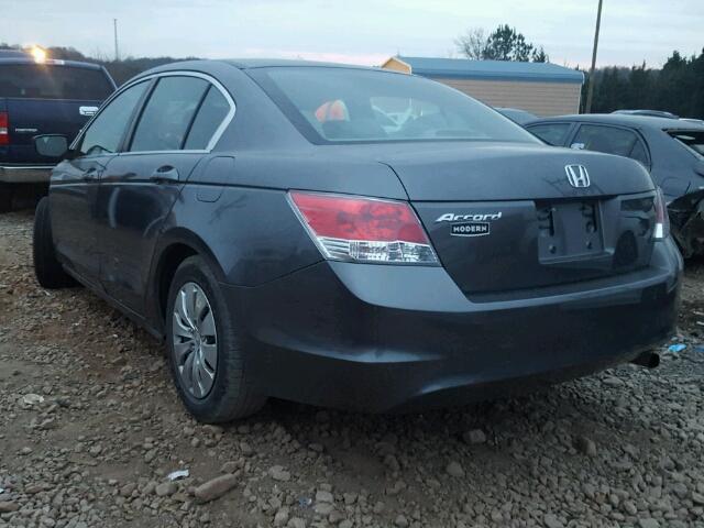 1HGCP2F38AA069246 - 2010 HONDA ACCORD LX GRAY photo 3