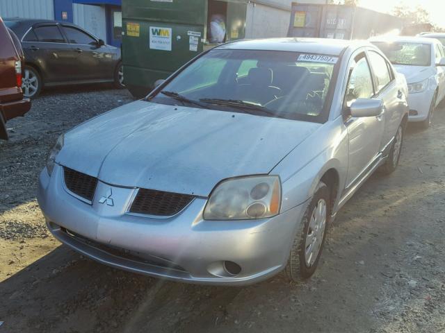 4A3AB36F44E096944 - 2004 MITSUBISHI GALANT ES SILVER photo 2