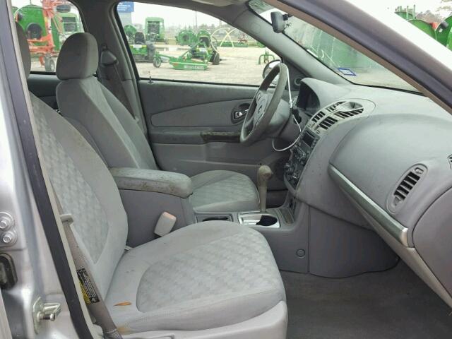 1G1ZT62845F186059 - 2005 CHEVROLET MALIBU MAX 银色 照片 5