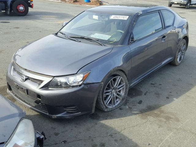 JTKJF5C79B3012571 - 2011 TOYOTA SCION TC გრაფიტი ფოტო 2