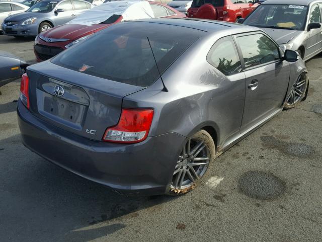 JTKJF5C79B3012571 - 2011 TOYOTA SCION TC გრაფიტი ფოტო 4