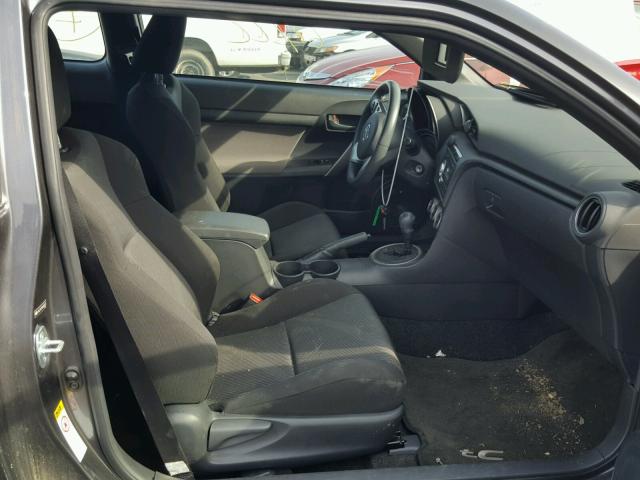 JTKJF5C79B3012571 - 2011 TOYOTA SCION TC გრაფიტი ფოტო 5
