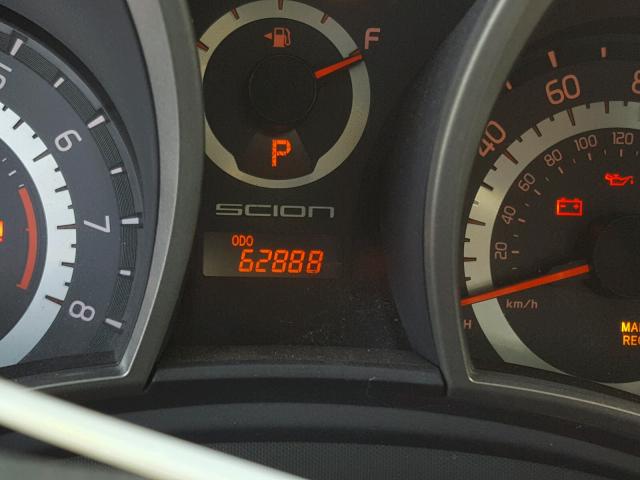 JTKJF5C79B3012571 - 2011 TOYOTA SCION TC გრაფიტი ფოტო 8