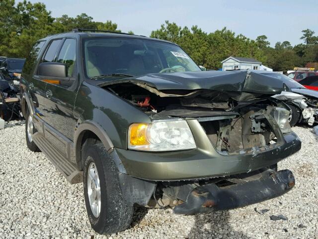 1FMRU17W33LC44350 - 2003 FORD EXPEDITION GREEN photo 1