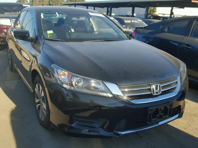 1HGCR2F32EA189169 - 2014 HONDA ACCORD LX BLACK photo 1