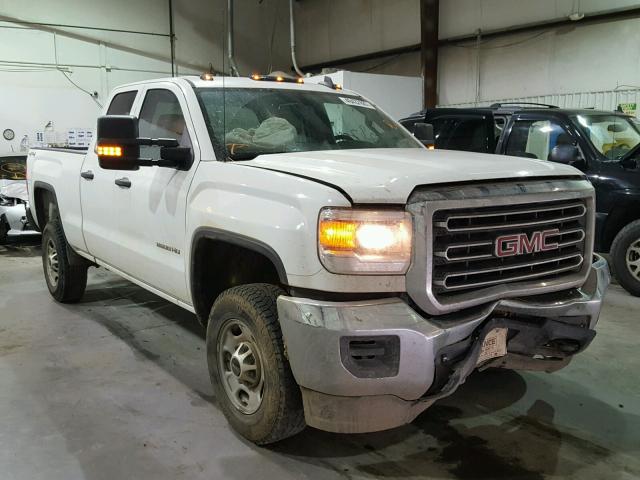 1GT22XEG6FZ558019 - 2015 GMC SIERRA K25 WHITE photo 1