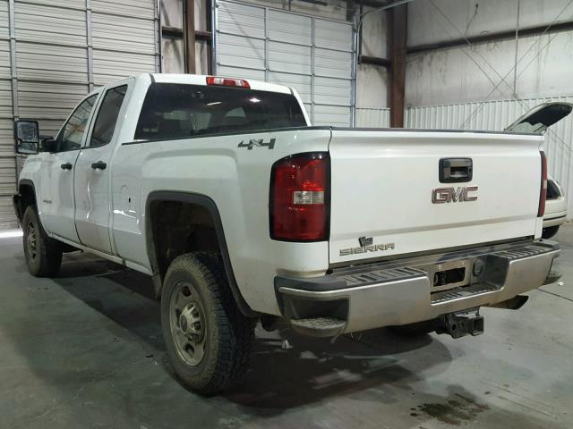 1GT22XEG6FZ558019 - 2015 GMC SIERRA K25 WHITE photo 3