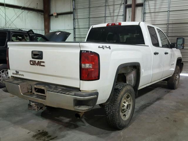 1GT22XEG6FZ558019 - 2015 GMC SIERRA K25 WHITE photo 4