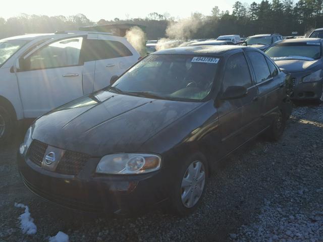 3N1CB51D54L845329 - 2004 NISSAN SENTRA 1.8 BLACK photo 2