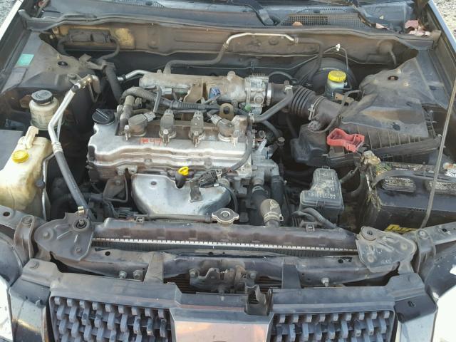 3N1CB51D54L845329 - 2004 NISSAN SENTRA 1.8 BLACK photo 7